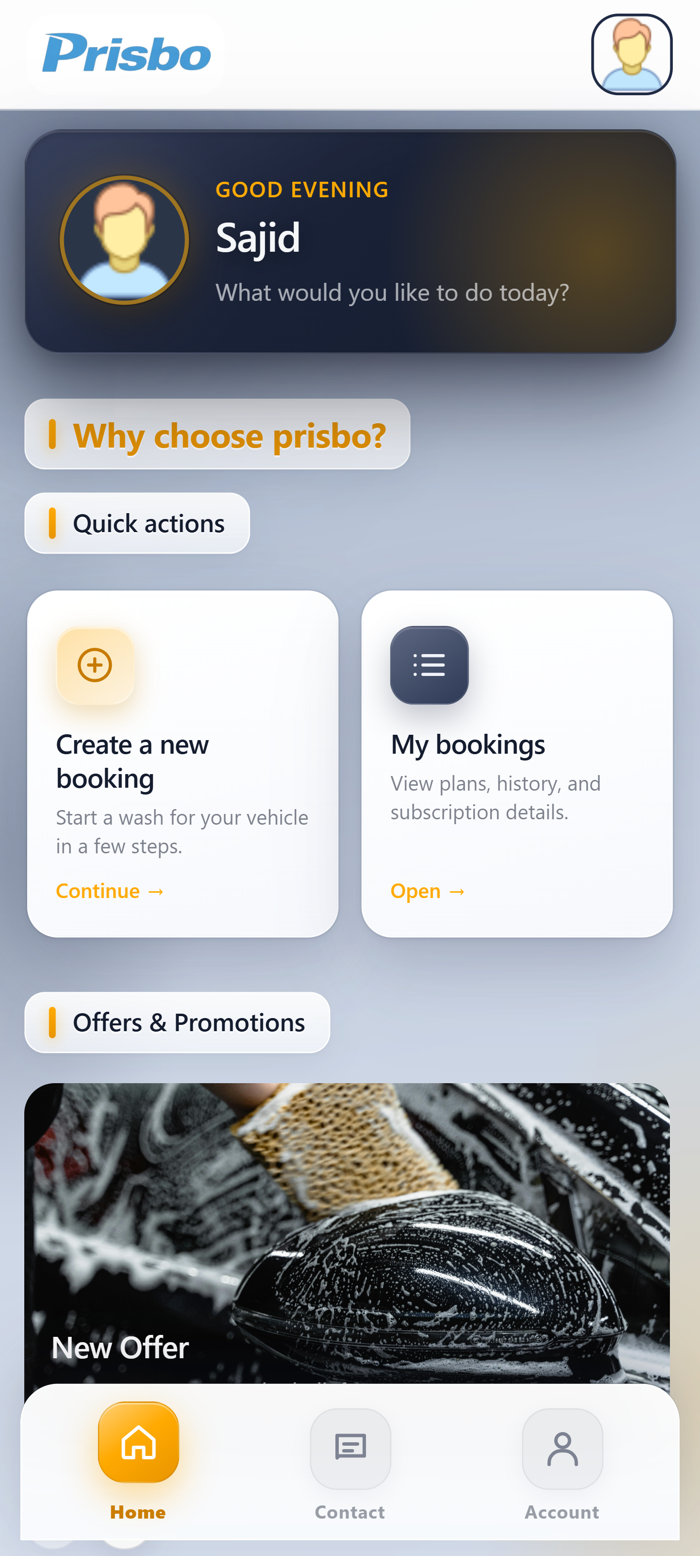Prisbo app screenshot 3