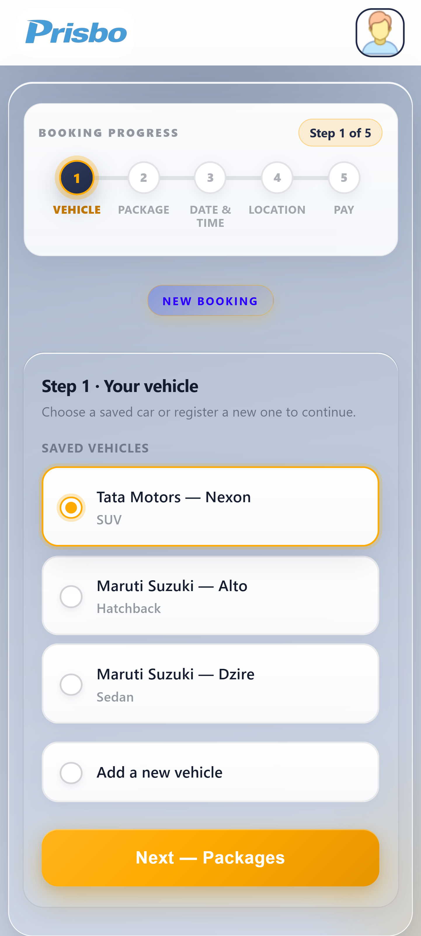 Prisbo app screenshot 4